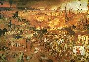 Pieter Bruegel dodens triumf.omkr oil painting